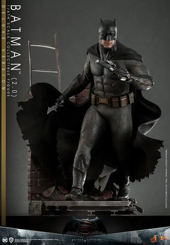 Batman v Superman: Dawn of Justice Movie Masterpiece akční figurka 1/6 Batman 2.0 (Deluxe verze) 32 cm fotografii produktu