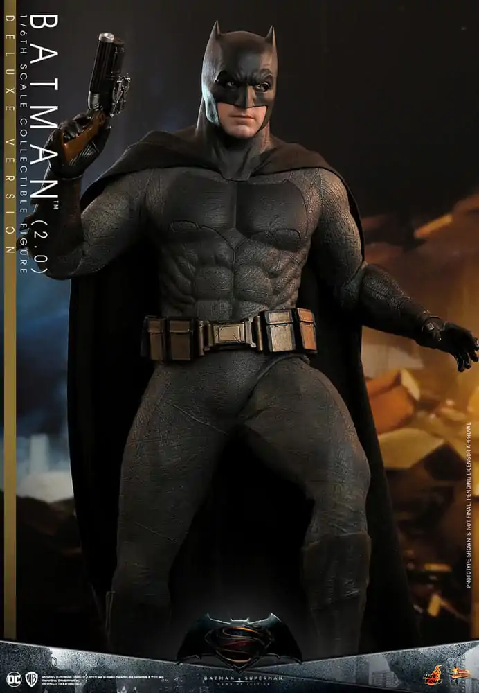 Batman v Superman: Dawn of Justice Movie Masterpiece akční figurka 1/6 Batman 2.0 (Deluxe verze) 32 cm fotografii produktu
