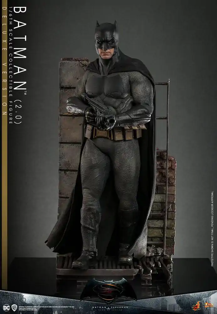 Batman v Superman: Dawn of Justice Movie Masterpiece akční figurka 1/6 Batman 2.0 (Deluxe verze) 32 cm fotografii produktu