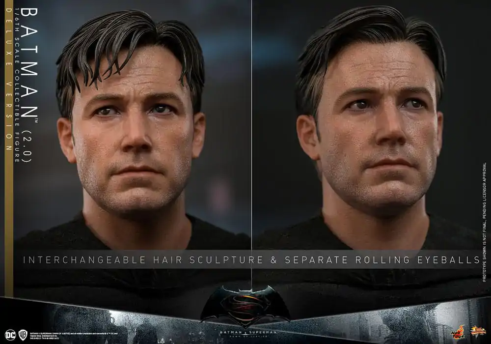 Batman v Superman: Dawn of Justice Movie Masterpiece akční figurka 1/6 Batman 2.0 (Deluxe verze) 32 cm fotografii produktu