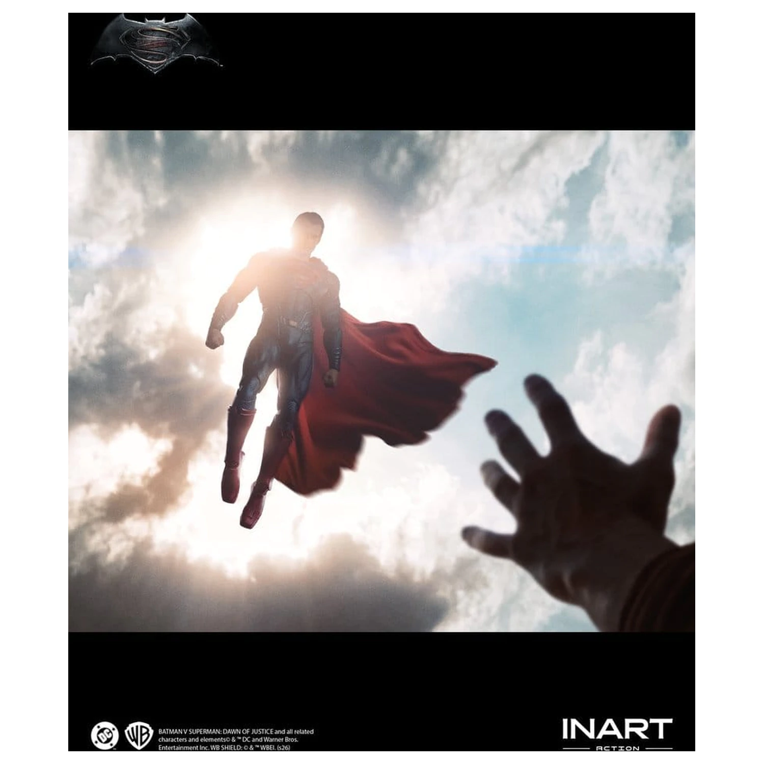 Batman vs Superman: Dawn of Justice Akční figurka 1/12 Superman 17 cm fotografii produktu