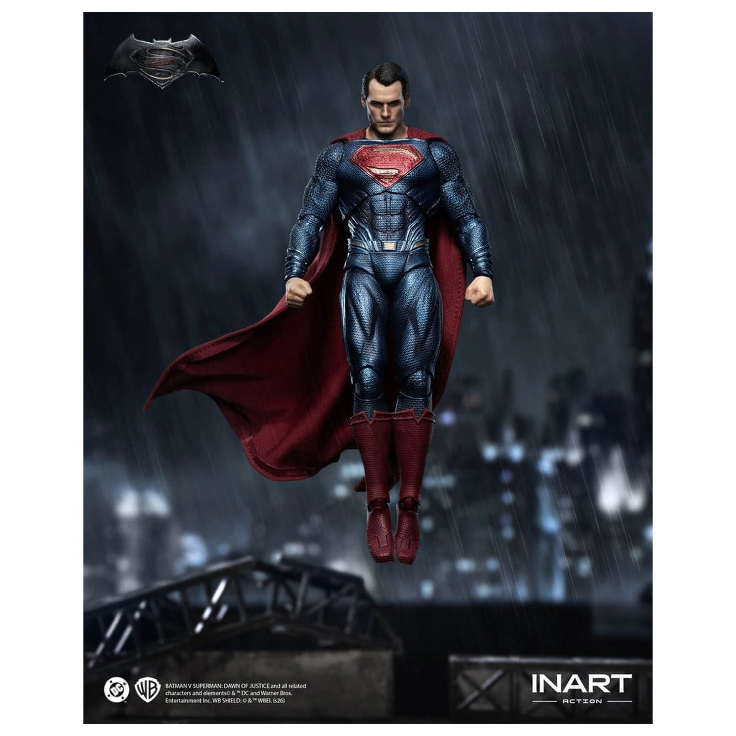 Batman vs Superman: Dawn of Justice Akční figurka 1/12 Superman 17 cm fotografii produktu