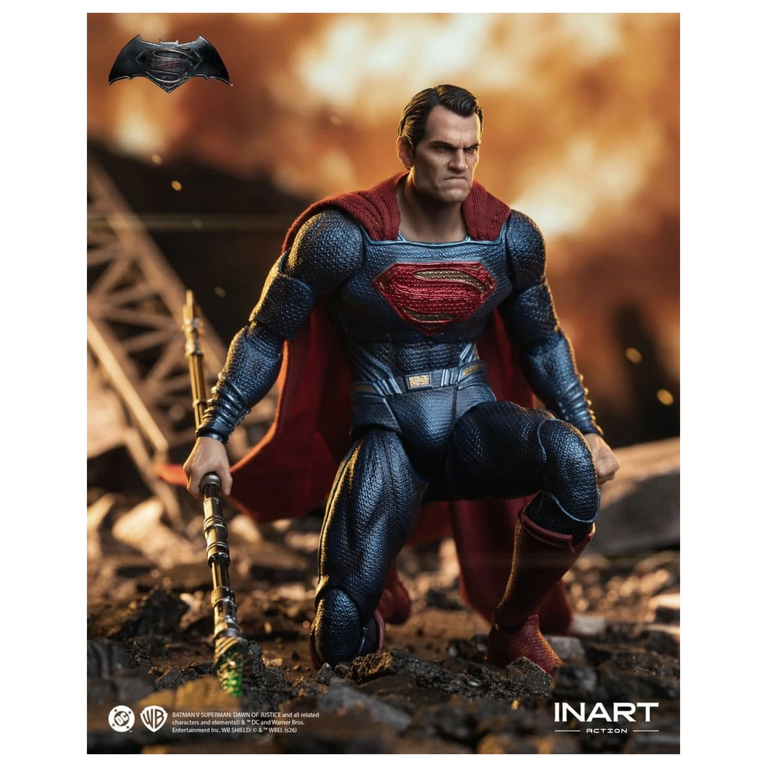 Batman vs Superman: Dawn of Justice Akční figurka 1/12 Superman 17 cm fotografii produktu