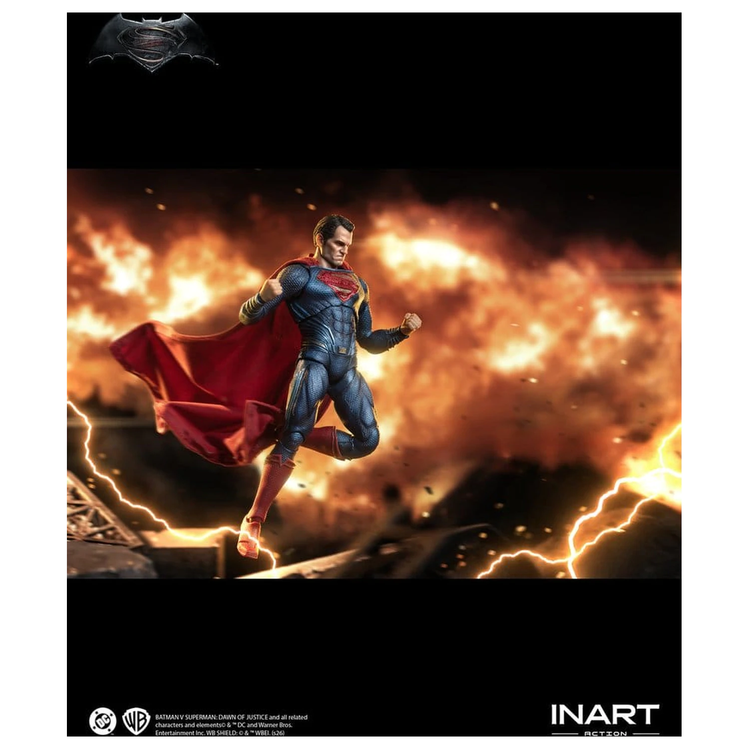 Batman vs Superman: Dawn of Justice Akční figurka 1/12 Superman 17 cm fotografii produktu