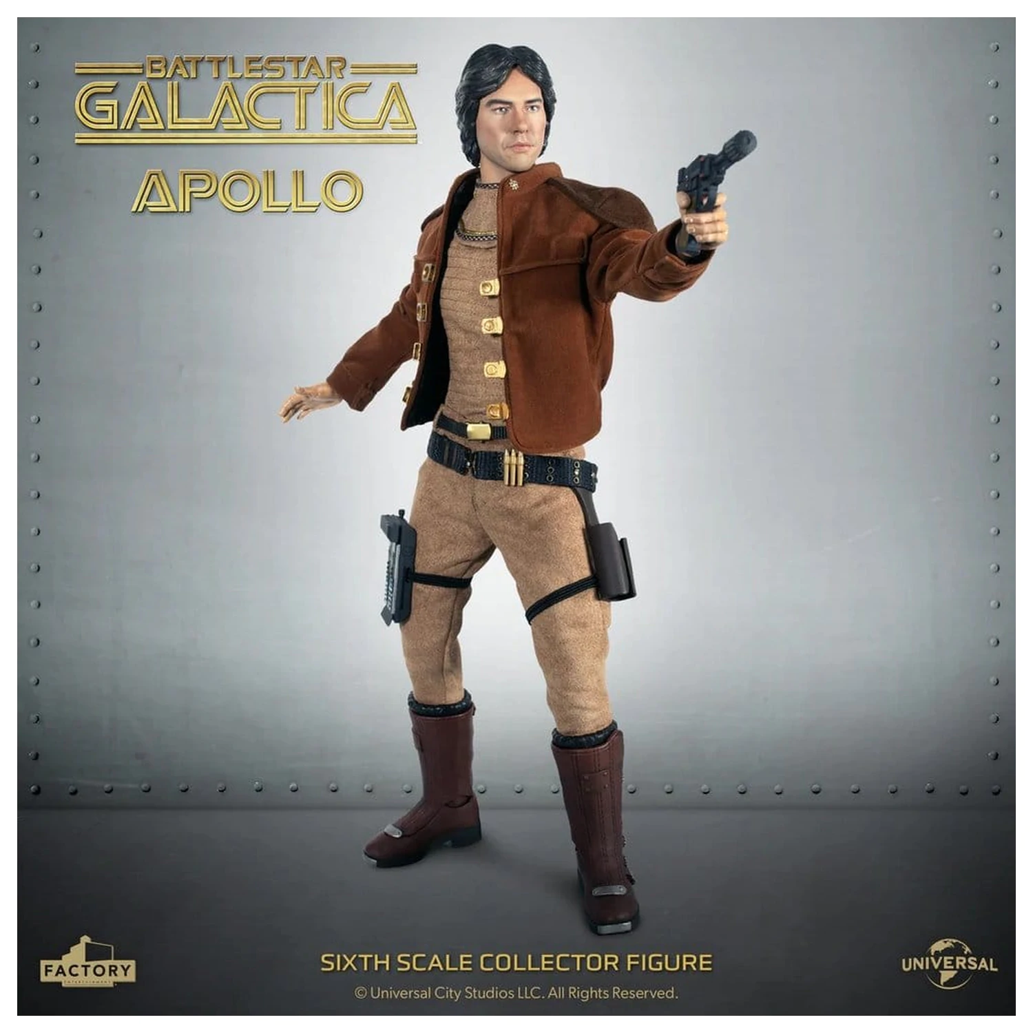 Battlestar Galactica akční figurka 1/6 Captain Apollo 15 cm fotografii produktu