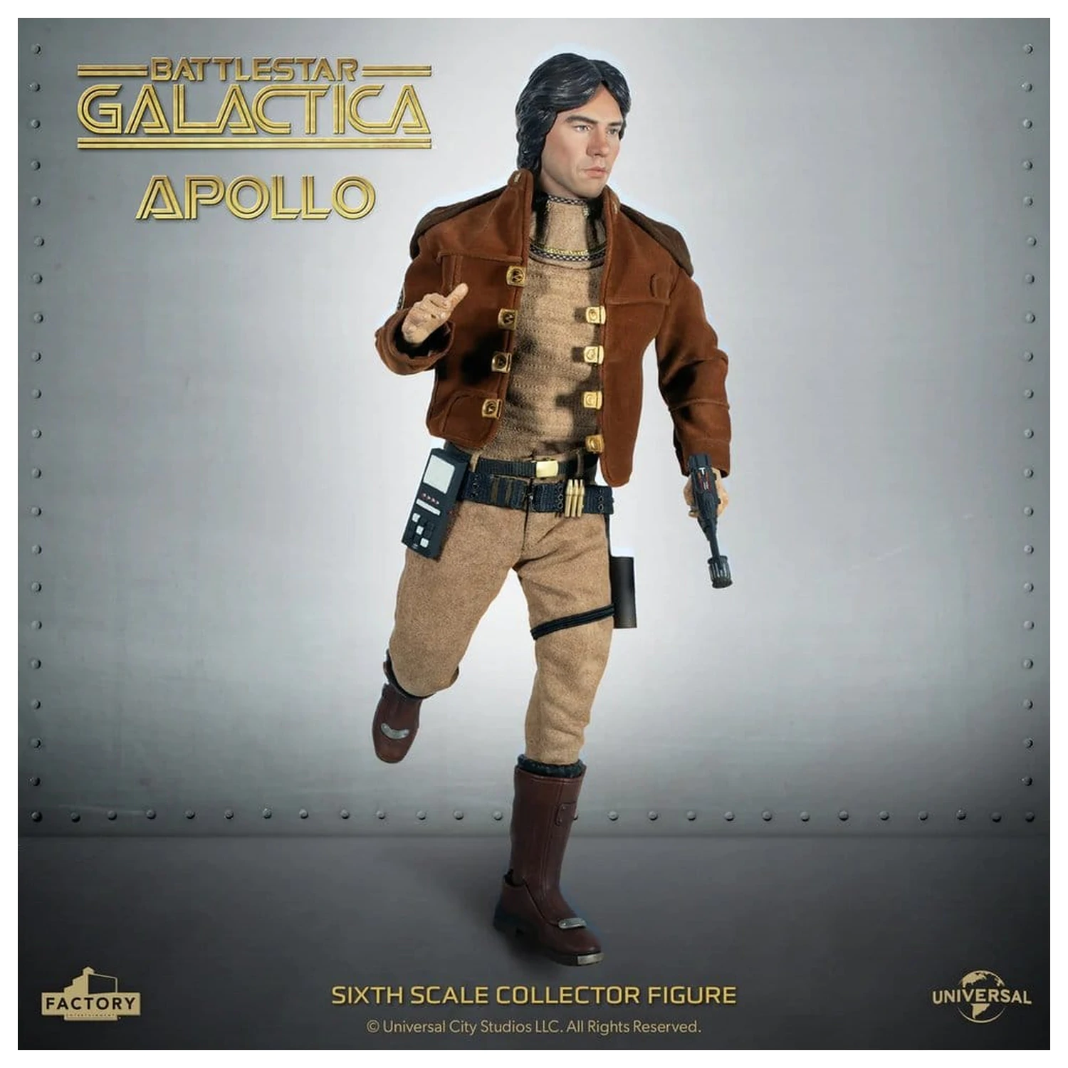 Battlestar Galactica akční figurka 1/6 Captain Apollo 15 cm fotografii produktu