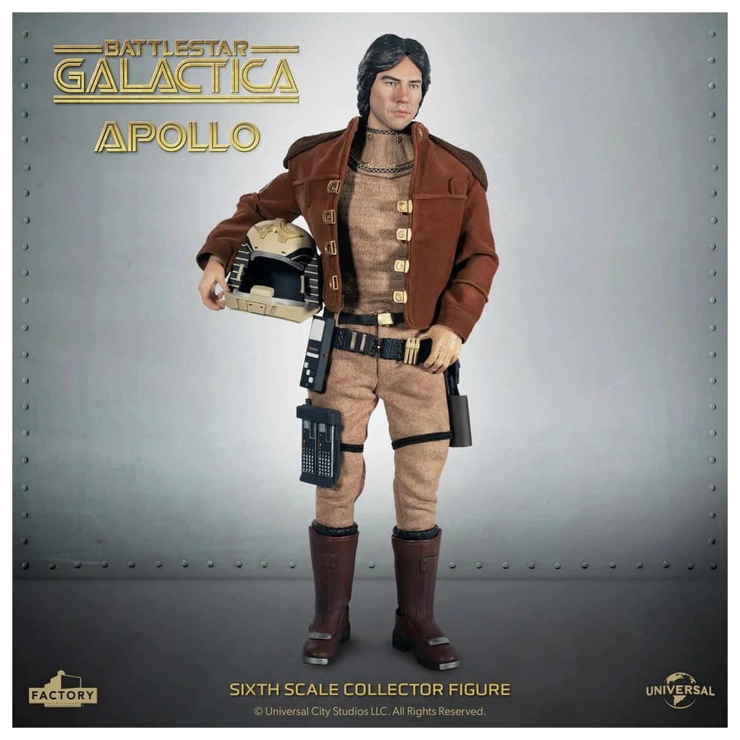 Battlestar Galactica akční figurka 1/6 Captain Apollo 15 cm fotografii produktu