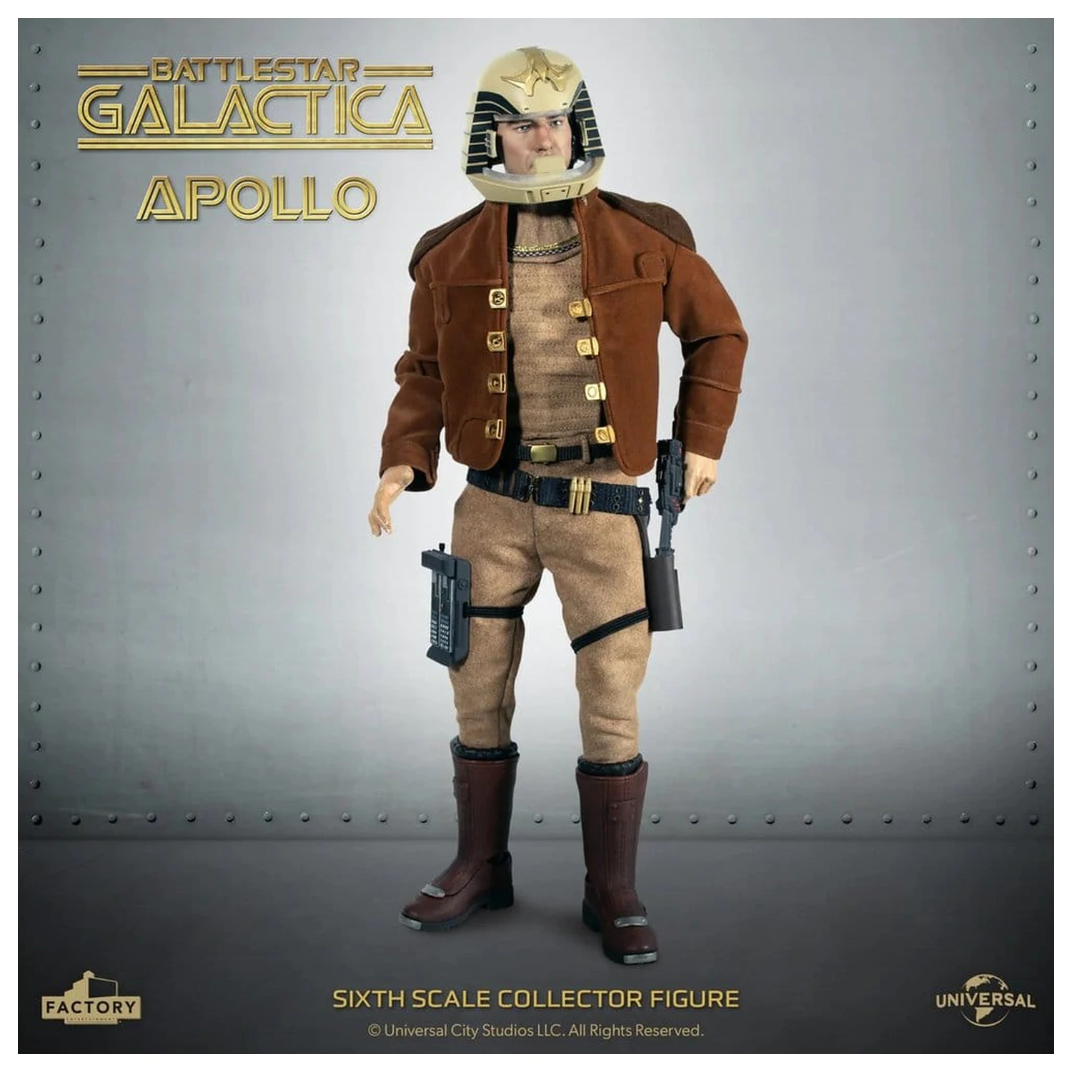 Battlestar Galactica akční figurka 1/6 Captain Apollo 15 cm fotografii produktu