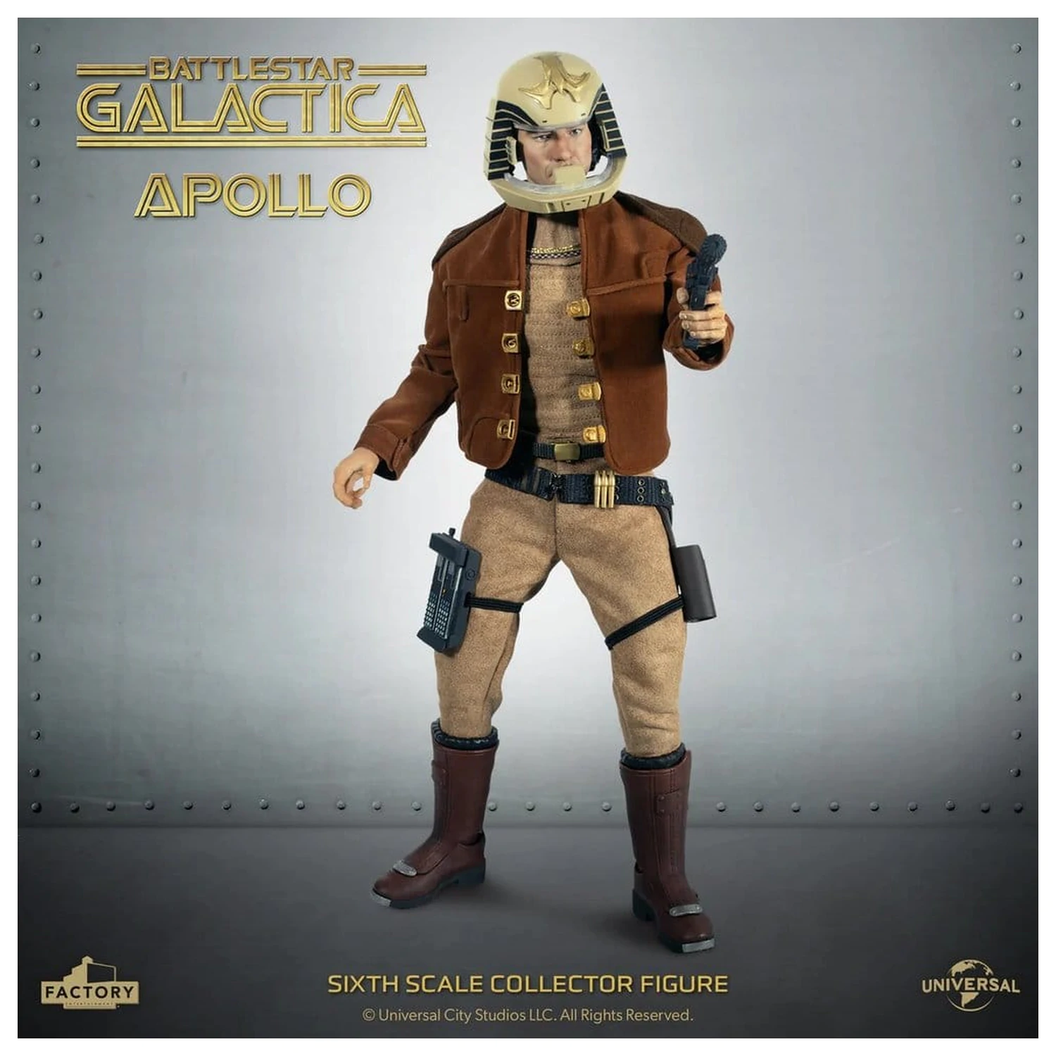 Battlestar Galactica akční figurka 1/6 Captain Apollo 15 cm fotografii produktu