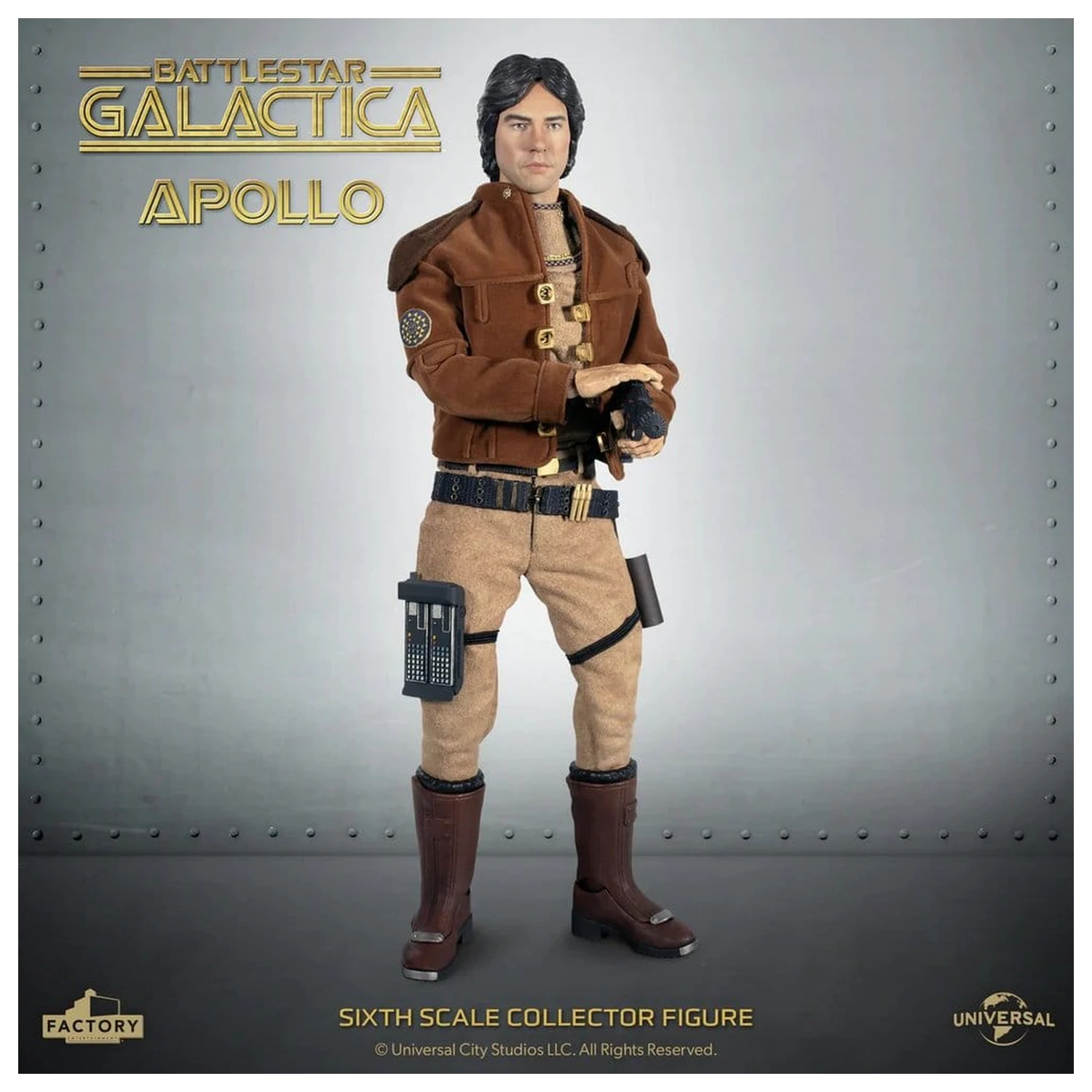 Battlestar Galactica akční figurka 1/6 Captain Apollo 15 cm fotografii produktu