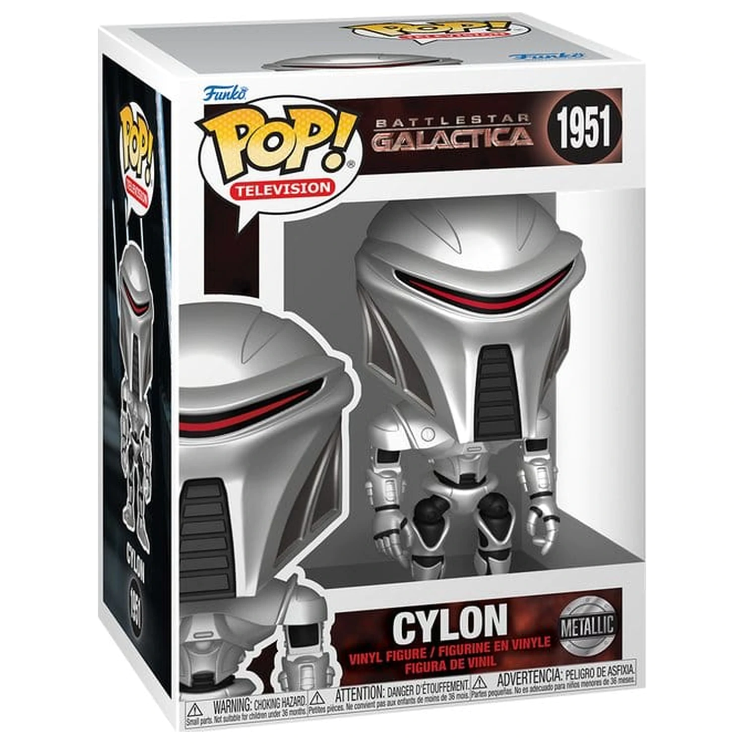Battlestar Galactica Funko POP! Television vinylová figurka Cylon(MT) 9 cm fotografii produktu