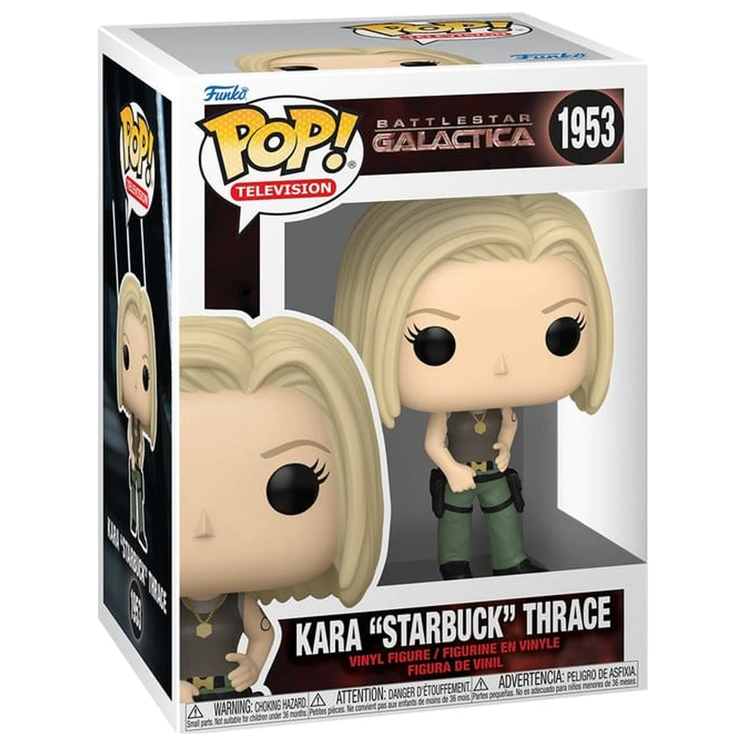 Battlestar Galactica Funko POP! Television vinylová figurka Kara Thrace 9 cm fotografii produktu