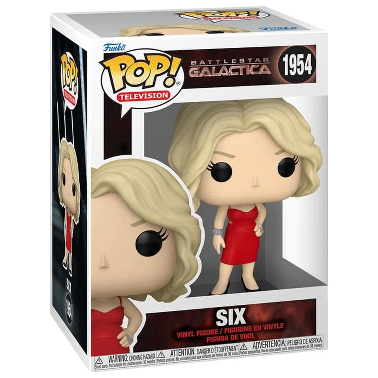 Battlestar Galactica Funko POP! Television vinylová figurka Six 9 cm fotografii produktu