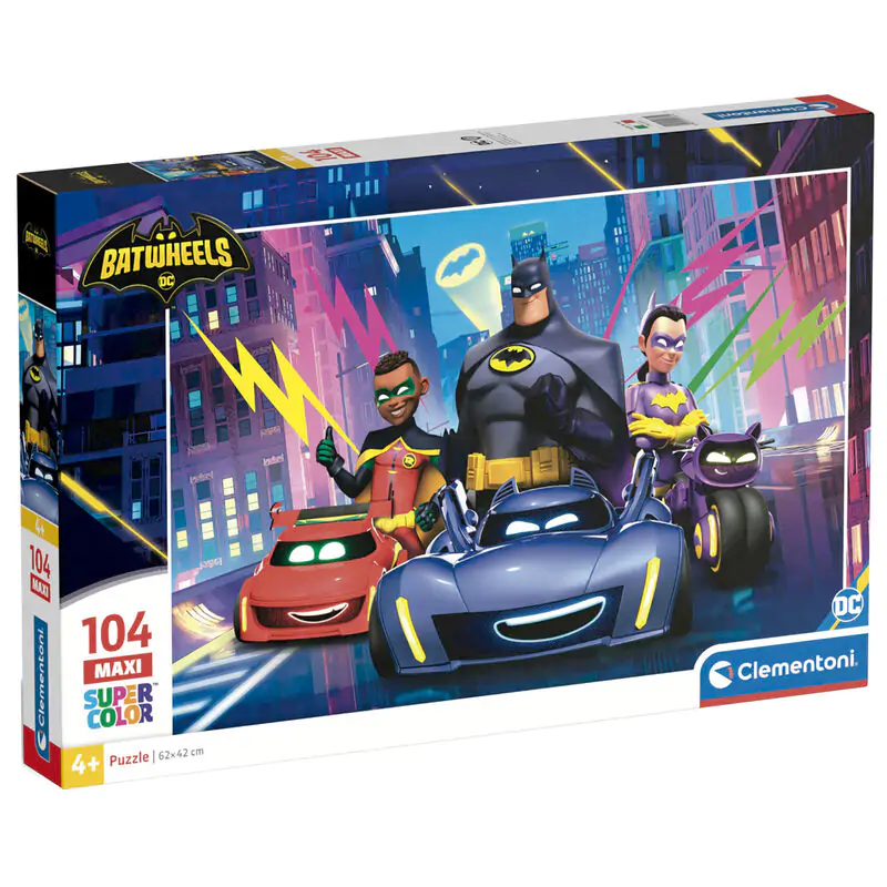 DC Comics Batwheels maxi puzzle 104 dílků fotografii produktu