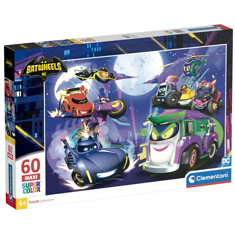 DC Comics Batwheels maxi puzzle 60 dílků fotografii produktu