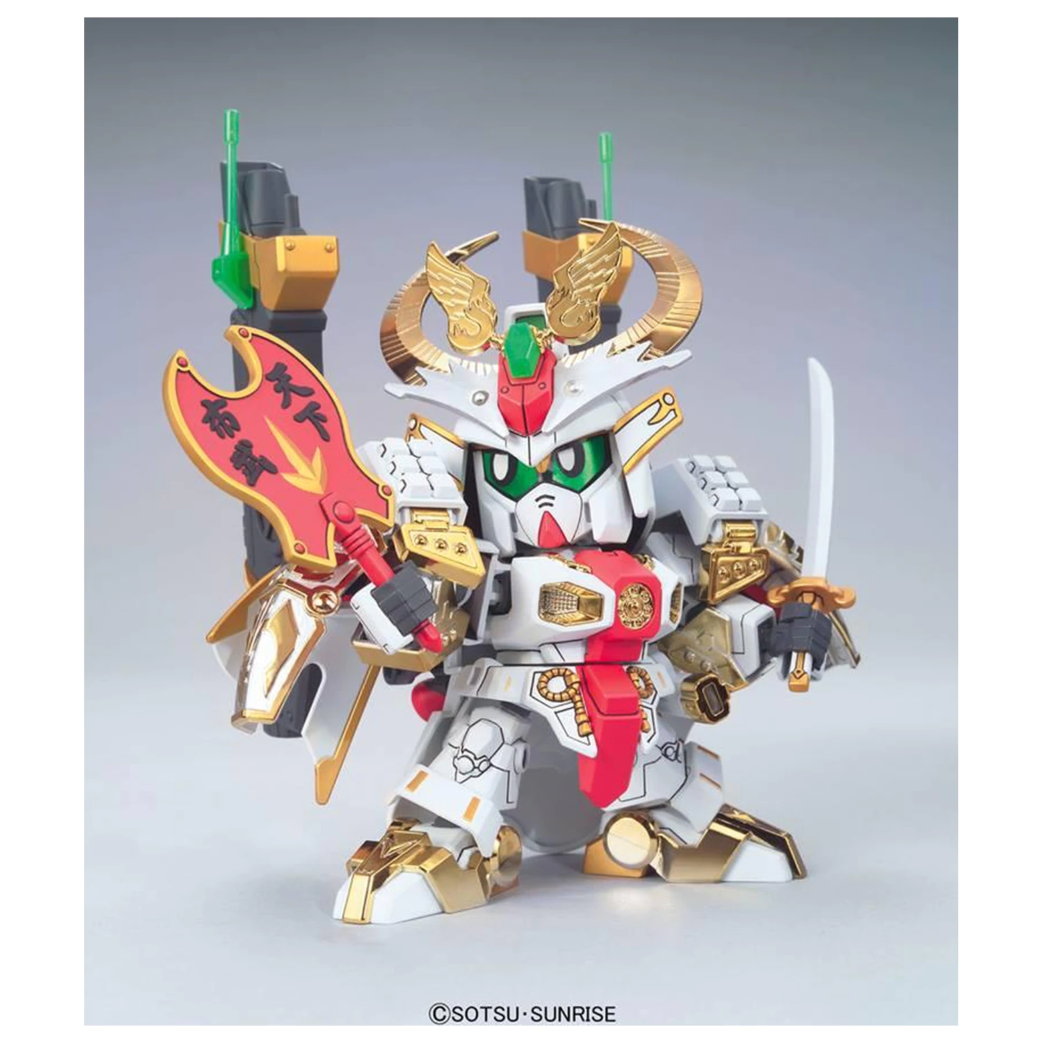 BB BB395 Legend BB Nidaime Gundam Dai-Shogun Model Kit fotografii produktu