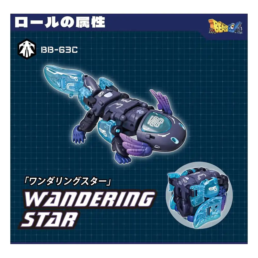 Beastbox Figure Cubes BB-63AC Wandering Star (Axolotl) 10 cm figurka fotografii produktu
