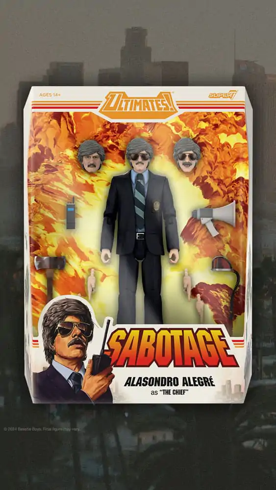 Beastie Boys Ultimates Action Figure Wave 1 Alasondro Alegre as &quot;The Chief&quot; 18 cm Akční figurka fotografii produktu