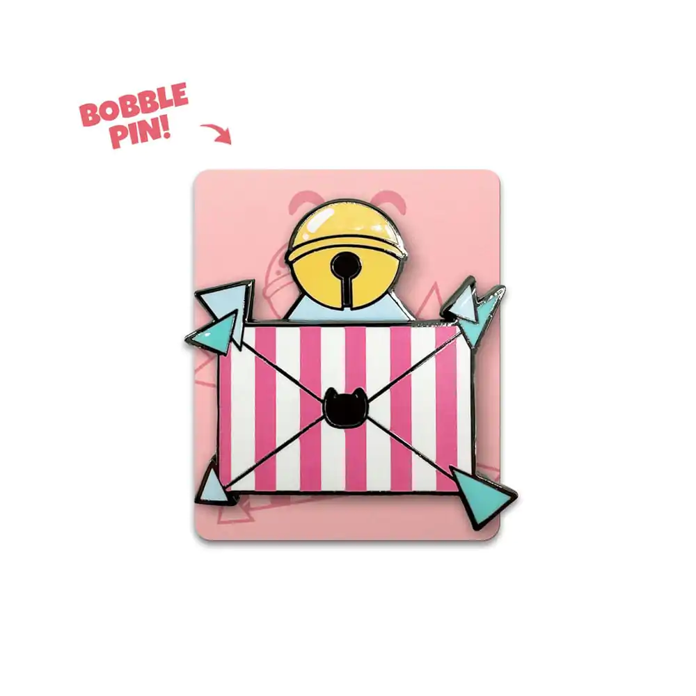 Bee and PuppyCat Bobble Pin Odznak Letter 5 cm fotografii produktu