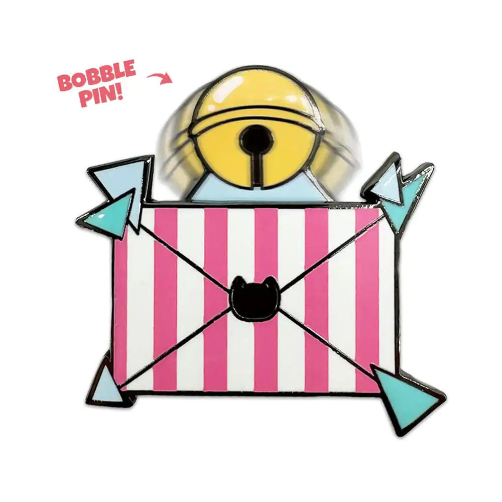 Bee and PuppyCat Bobble Pin Odznak Letter 5 cm fotografii produktu