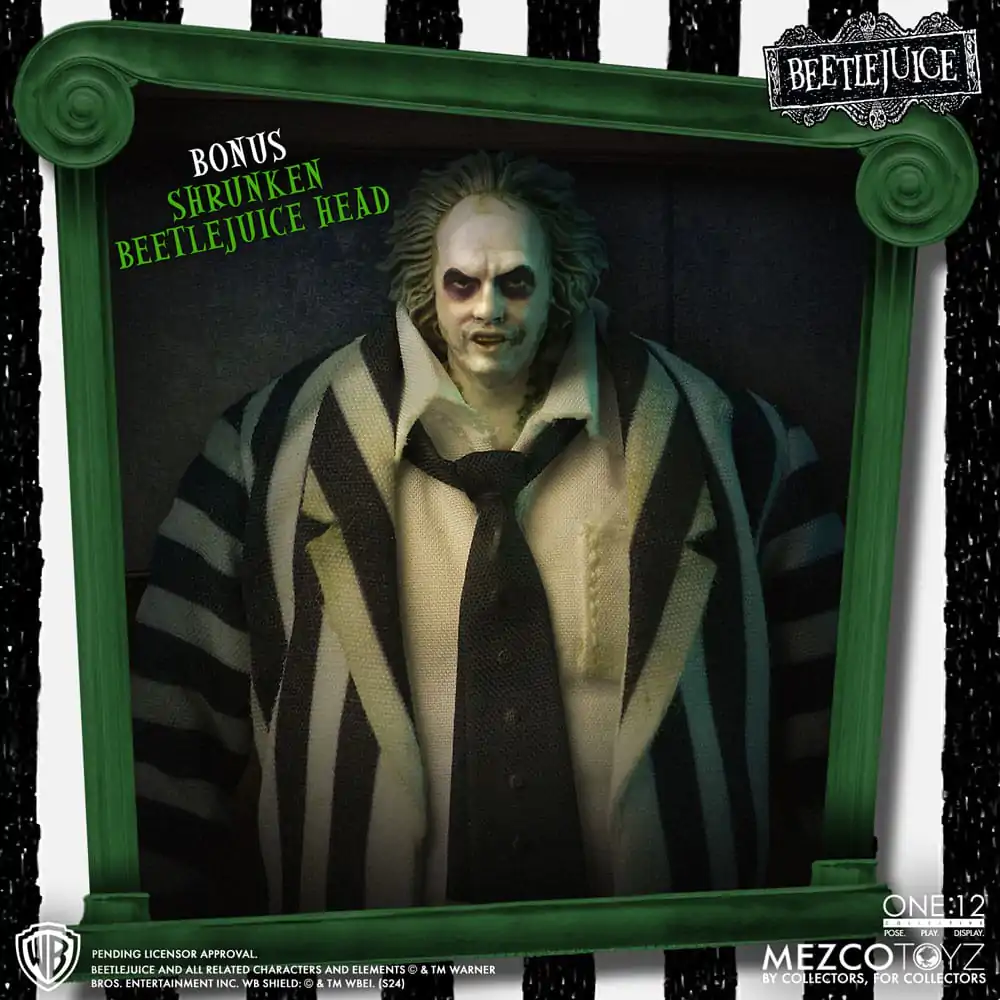 Beetlejuice akční figurka 1/12 Beetlejuice Deluxe Edition 18 cm fotografii produktu