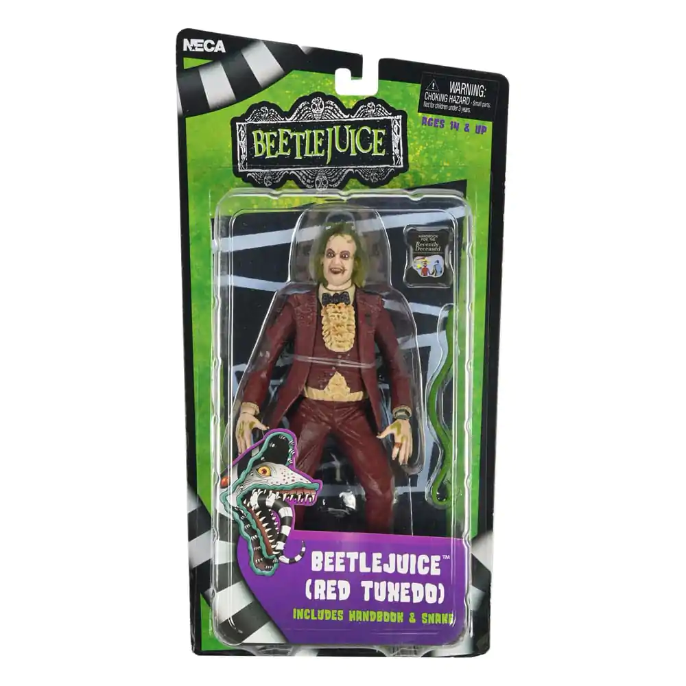 Beetlejuice 1988 Akční figurka Beetlejuice Red Tuxedo 18 cm fotografii produktu