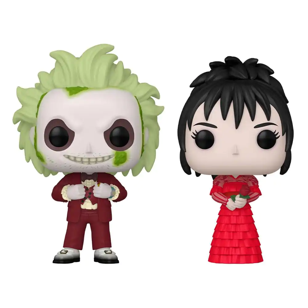 Beetlejuice 2 Funko POP! Animation vinylové figurky 2-Pack Beetlejuice & Lydia Deetz 9 cm fotografii produktu