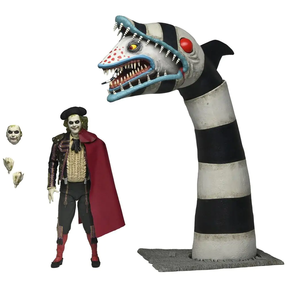 Beetlejuice 2 Matador Beetlejuice & Sandworm Ultimate figurky fotografii produktu