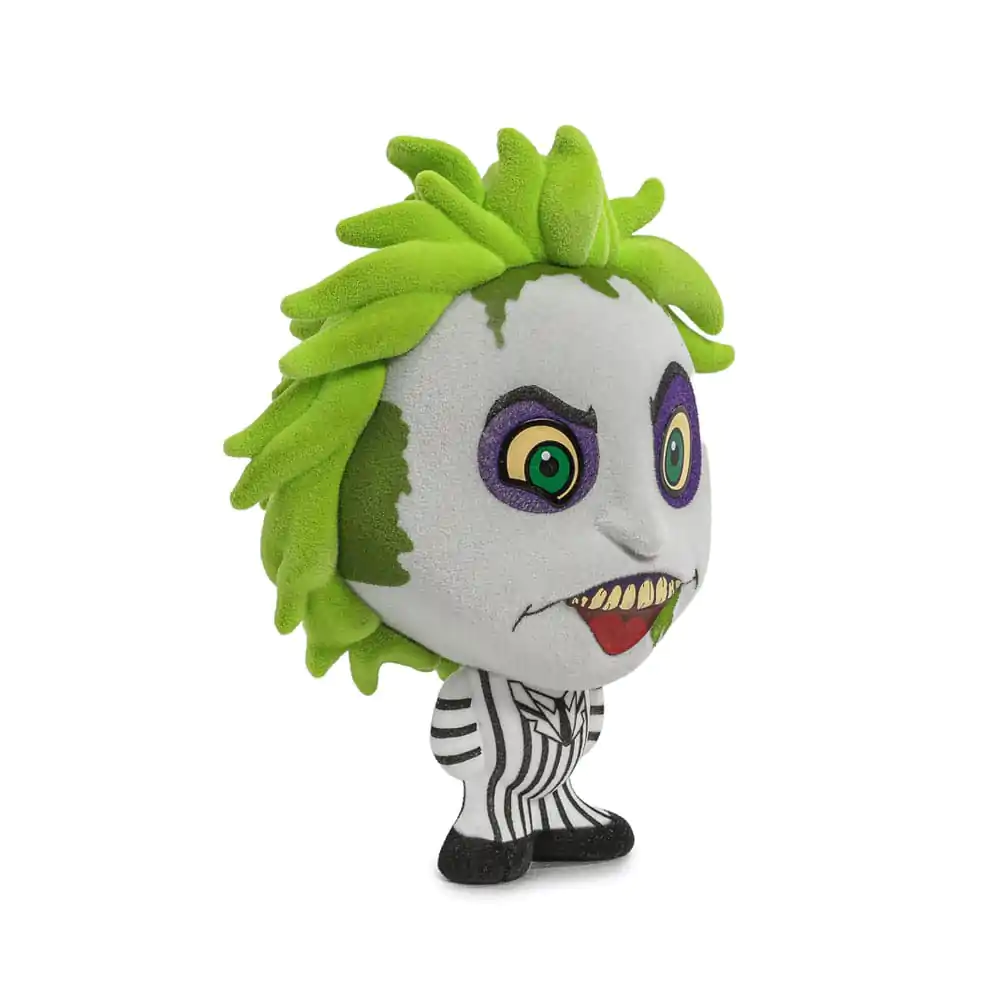 Beetlejuice Beetlejuice Bhunny Flocked Vinyl Figurka Beetlejuice Striped Suit 10 cm fotografii produktu