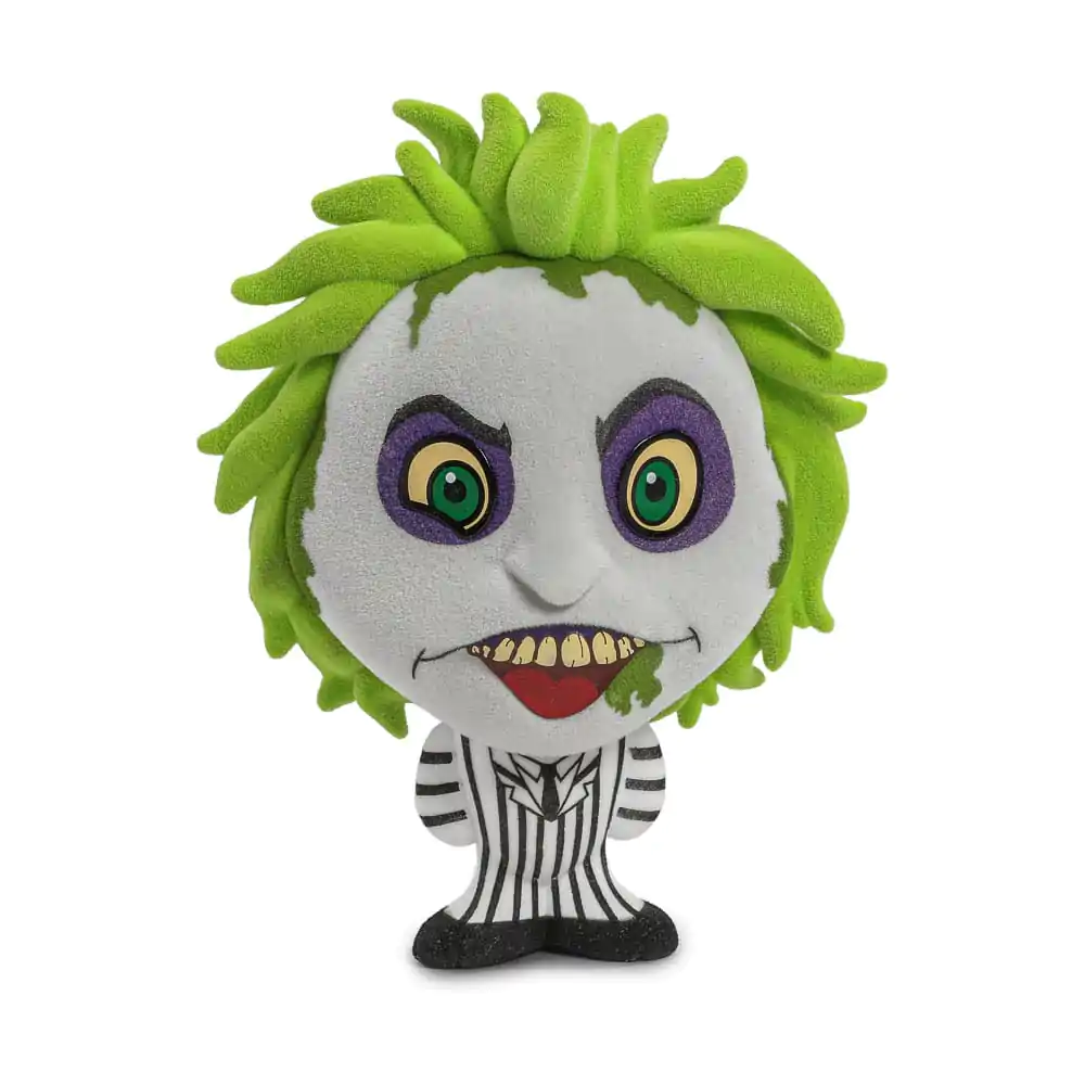 Beetlejuice Beetlejuice Bhunny Flocked Vinyl Figurka Beetlejuice Striped Suit 10 cm fotografii produktu