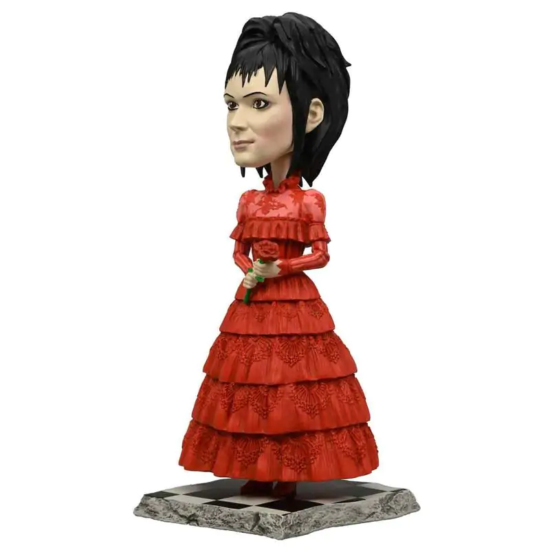 Beetlejuice Beetlejuice Lydia Wedding Head Knocker figurka 20 cm fotografii produktu