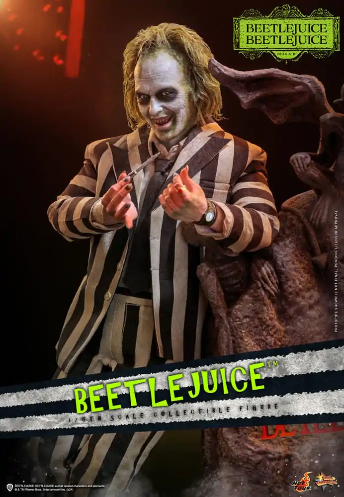 Beetlejuice Beetlejuice Movie Masterpiece akční figurka 1/6 Beetlejuice 30 cm fotografii produktu