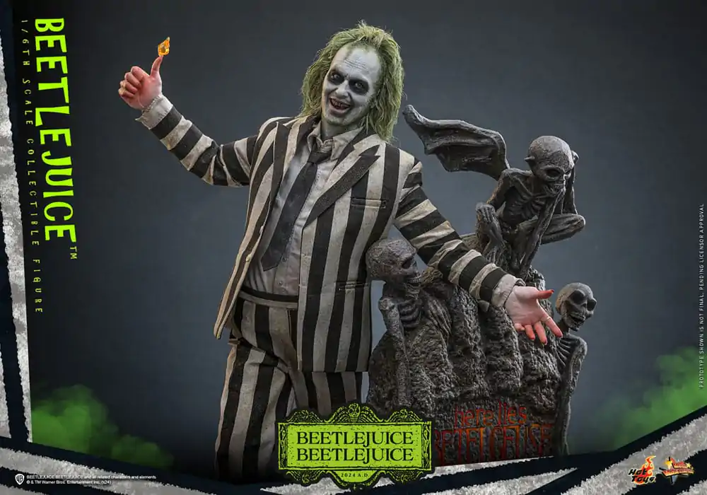 Beetlejuice Beetlejuice Movie Masterpiece akční figurka 1/6 Beetlejuice 30 cm fotografii produktu