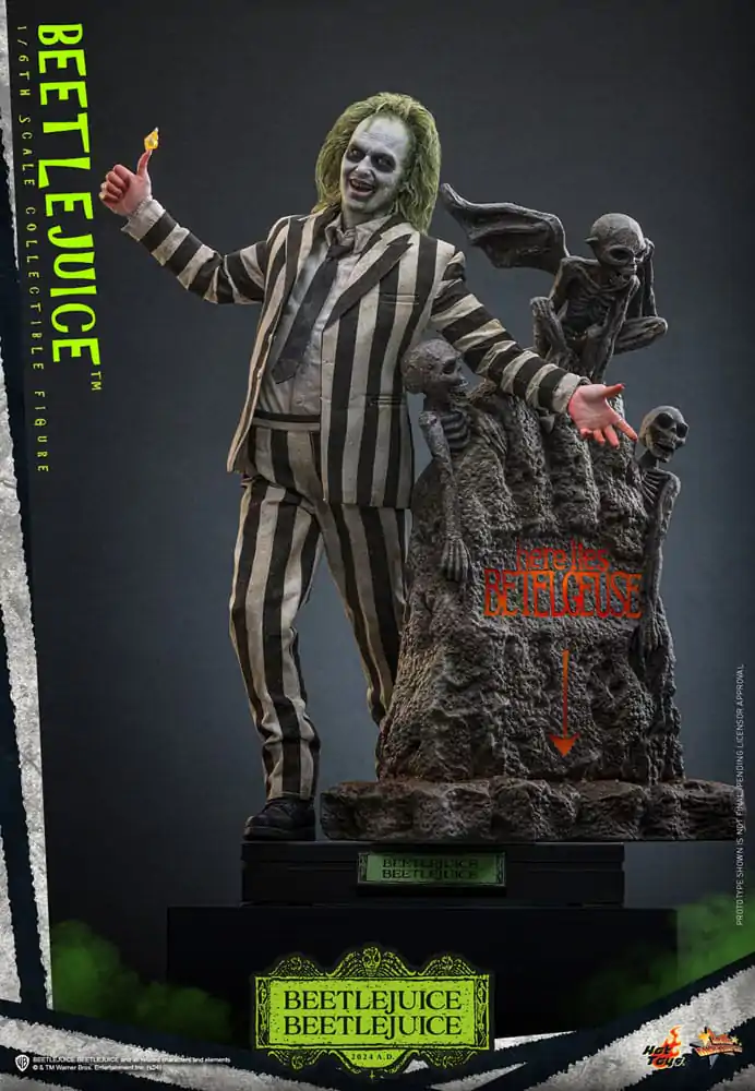 Beetlejuice Beetlejuice Movie Masterpiece akční figurka 1/6 Beetlejuice 30 cm fotografii produktu