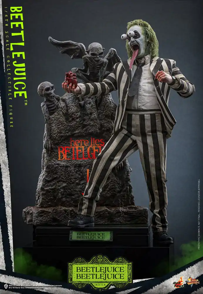 Beetlejuice Beetlejuice Movie Masterpiece akční figurka 1/6 Beetlejuice 30 cm fotografii produktu