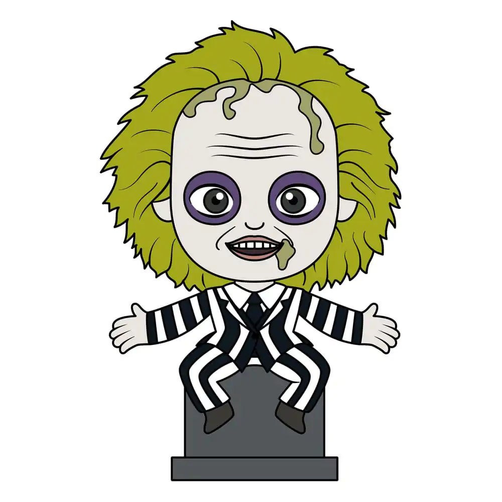 Beetlejuice magnetka Beetlejuice na náhrobku fotografii produktu