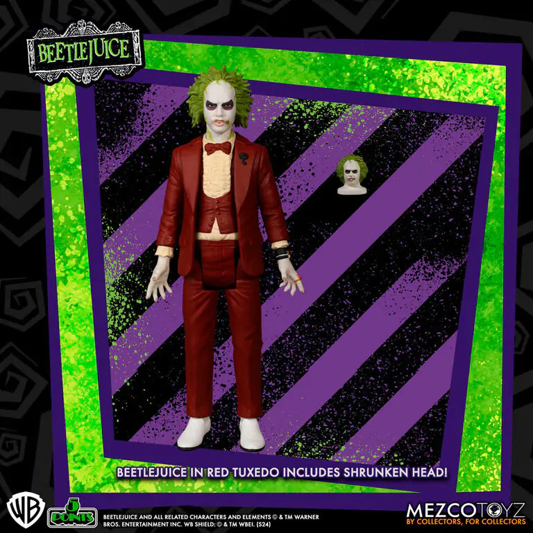 Beetlejuice - Beetlejuice Red Tux figurka 9,5 cm fotografii produktu