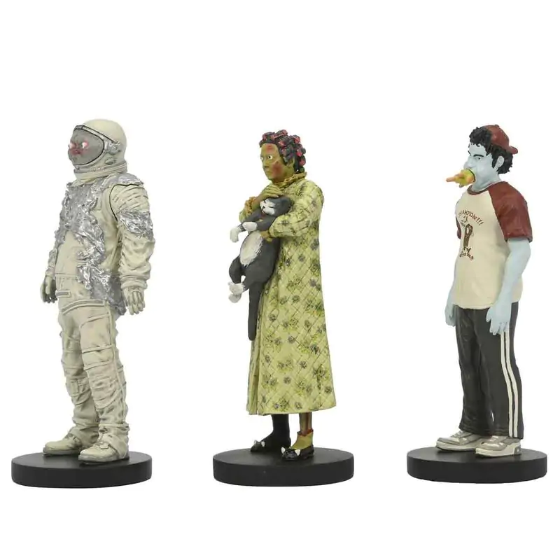 Beetlejuice Beetlejuice Waiting Room Cat Lady, Space Man & Hot Dog Champion balení 3 figurky 10 cm fotografii produktu