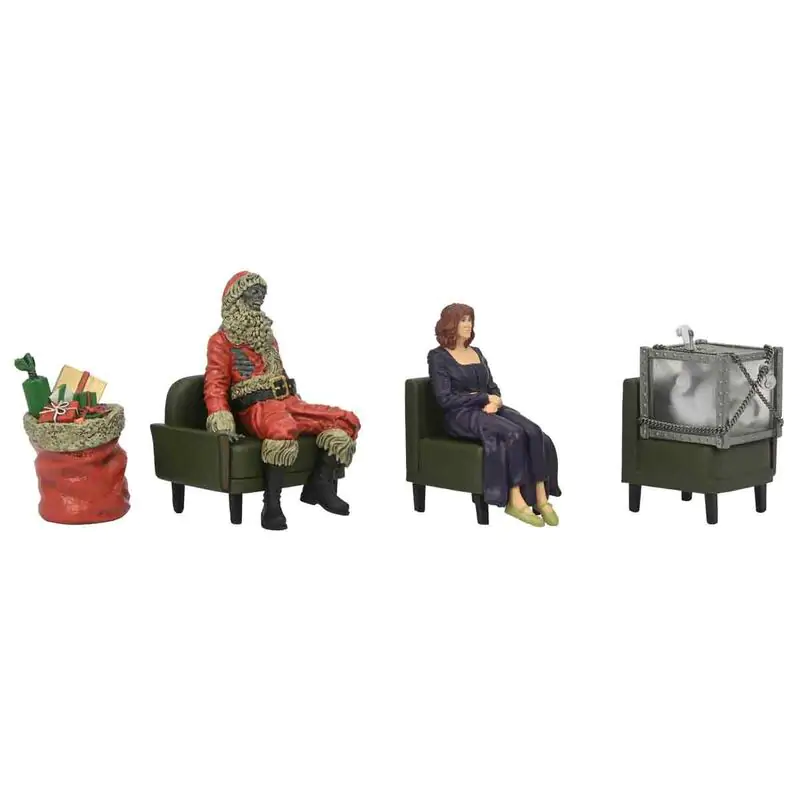 Beetlejuice Beetlejuice Waiting Room Delia, Escape Artist & Mummified Santa pack 3 figurky 7,5 cm fotografii produktu