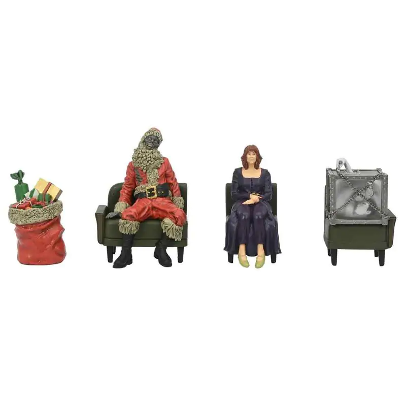 Beetlejuice Beetlejuice Waiting Room Delia, Escape Artist & Mummified Santa pack 3 figurky 7,5 cm fotografii produktu