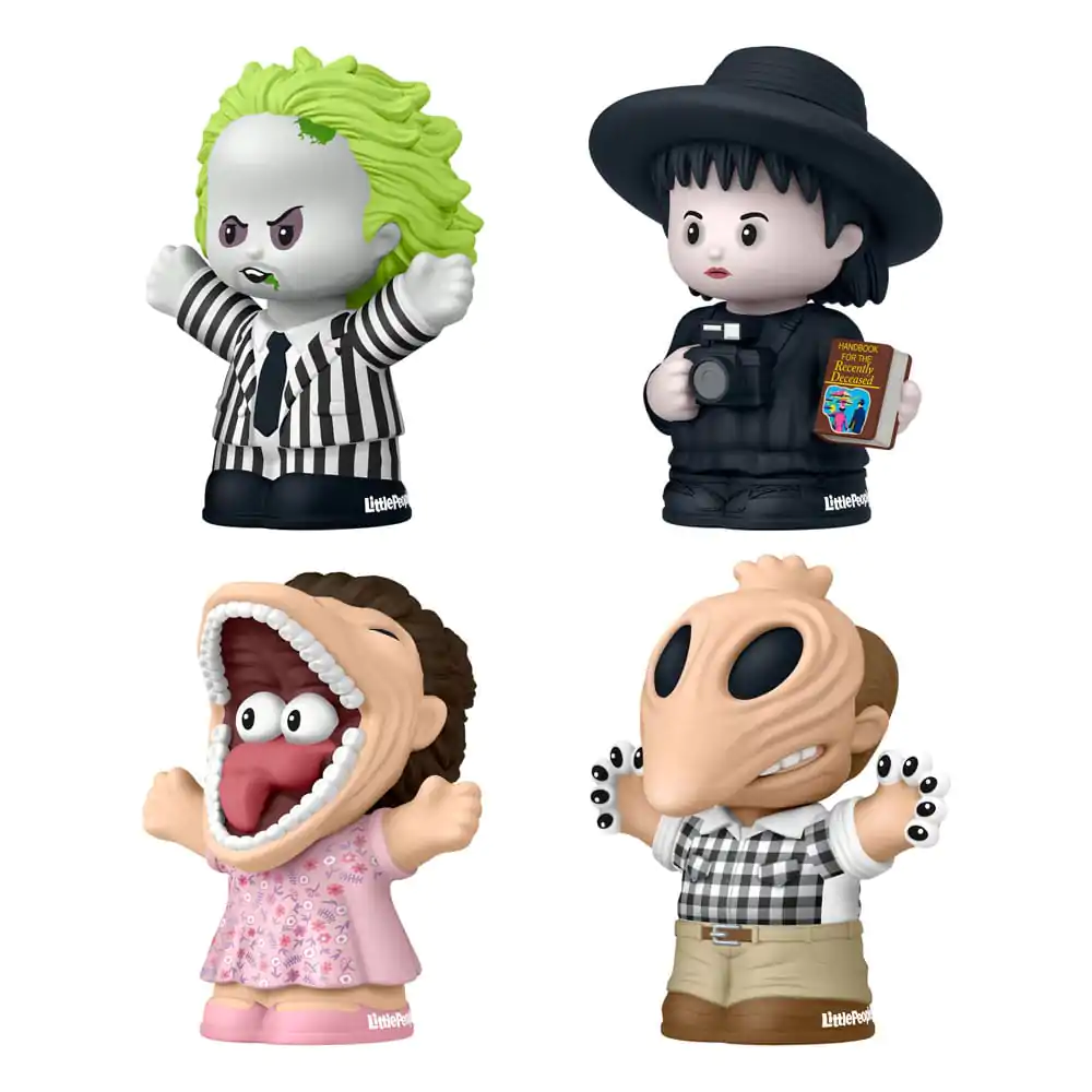 Beetlejuice Fisher-Price Little People Collector Mini figurky 4-balení 7 cm fotografii produktu