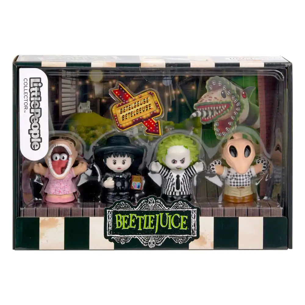 Beetlejuice Fisher-Price Little People Collector Mini figurky 4-balení 7 cm fotografii produktu