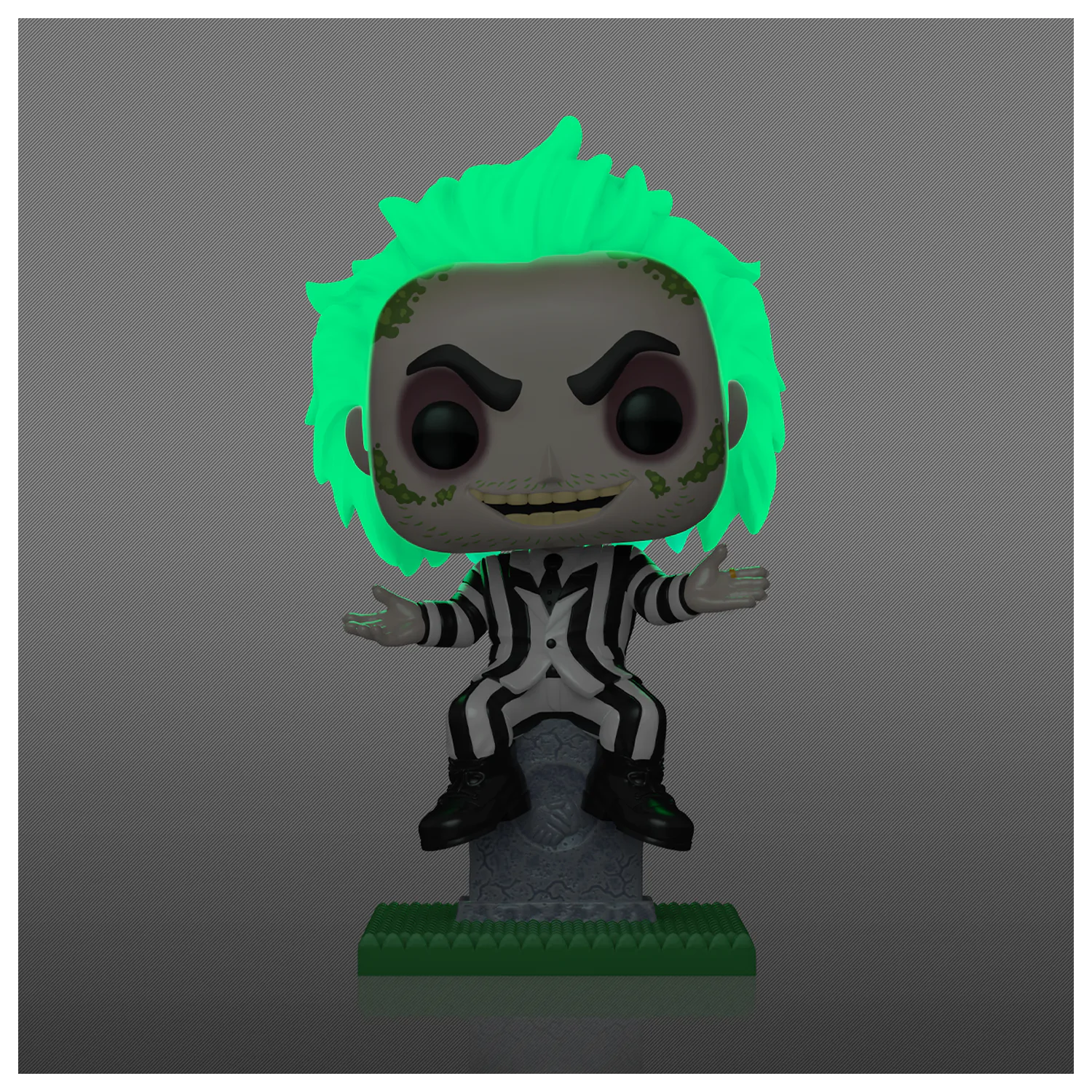 Beetlejuice Funko POP! Movies Vinylová figurka BTLJCE na kameni (GW) Exclusive 9 cm fotografii produktu