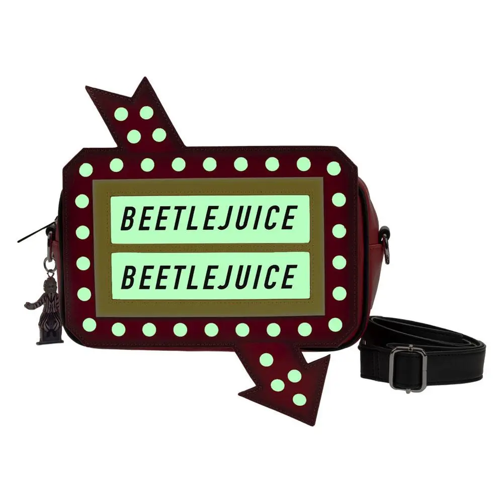 Kabelka přes rameno Beetlejuice by Loungefly Graveyard Sign fotografii produktu