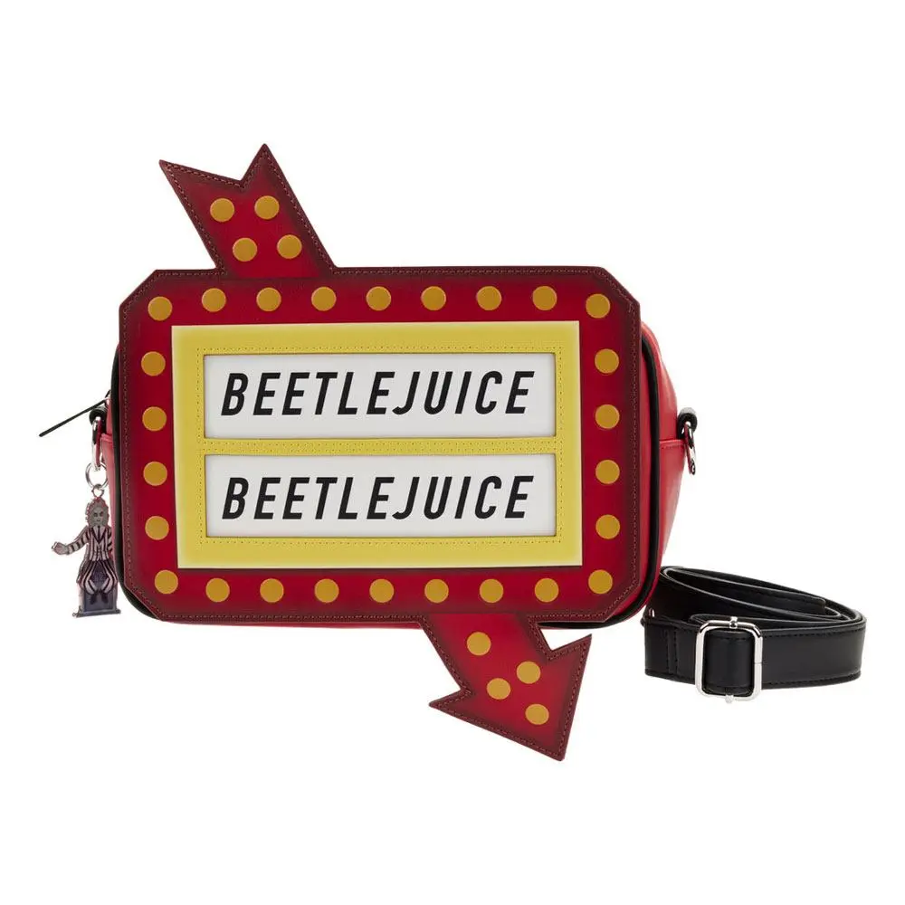 Kabelka přes rameno Beetlejuice by Loungefly Graveyard Sign fotografii produktu