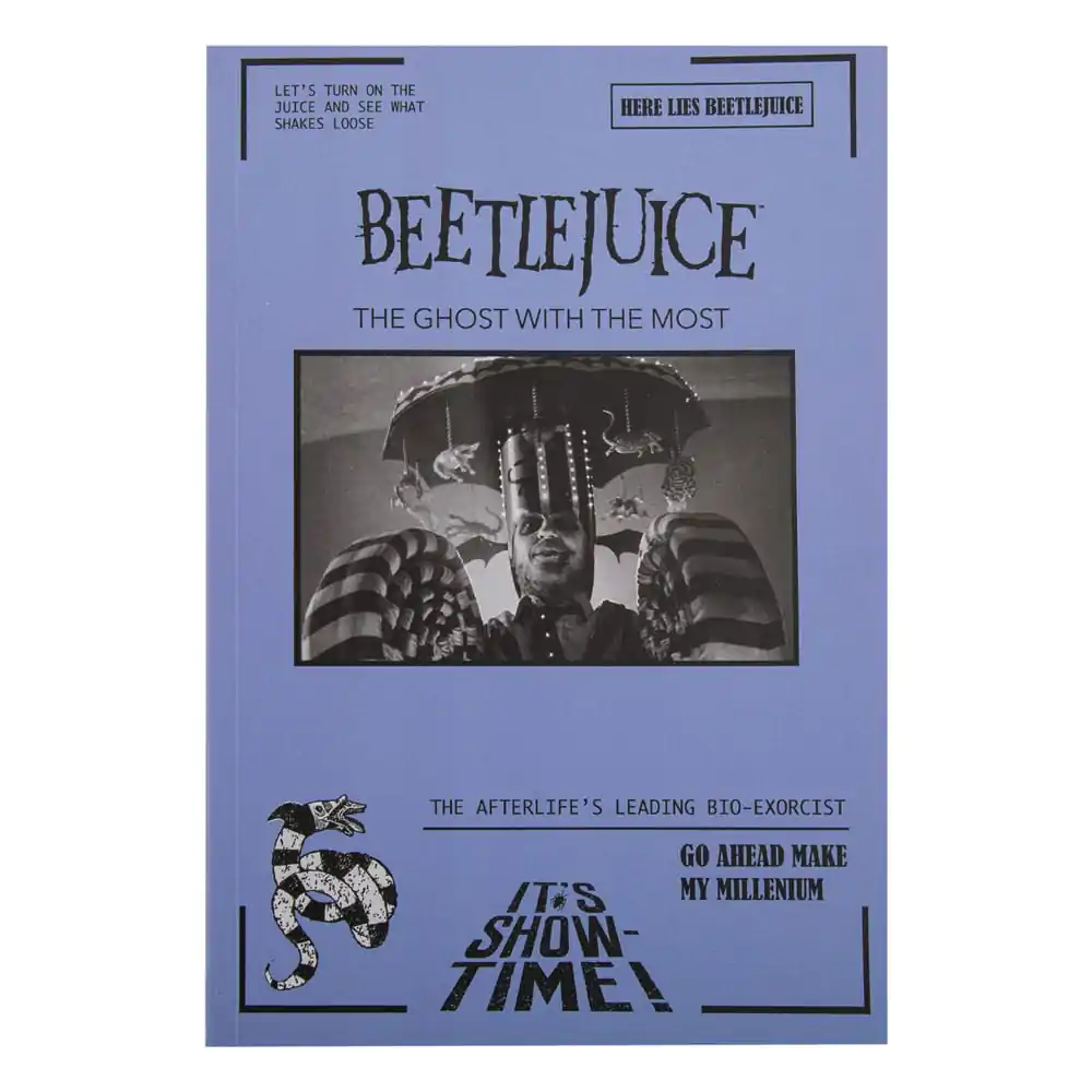 Beetlejuice Notebook Je Show Time - Zápisník fotografii produktu