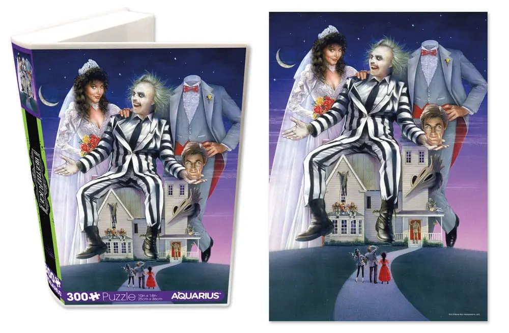 Beetlejuice Puzzle Mansion (300 dílků) fotografii produktu
