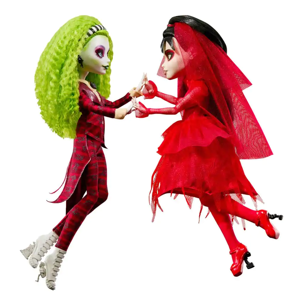 Beetlejuice Monster High Skullector Doll 2-Pack Betelgeuse & Lydia 25 cm Panenka (2 kusy) fotografii produktu