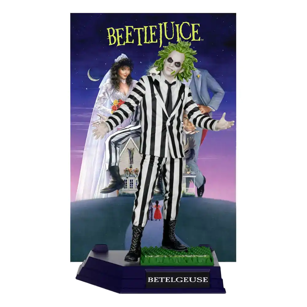 Beetlejuice Movie Maniacs Statue Beetlejuice 17 cm fotografii produktu