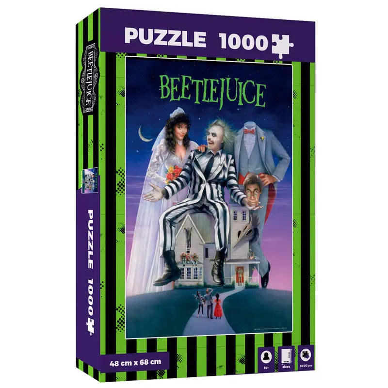 Beetlejuice Skládačka Filmový Plakát fotografii produktu